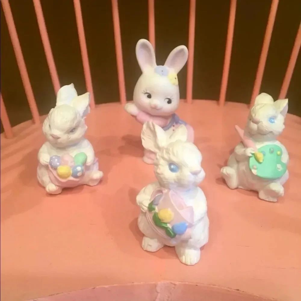 Bundle of Vintage Easter Bunnies
